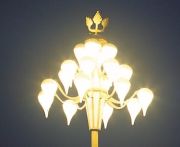 Led中華燈安裝凸顯富麗堂皇、高大上的景觀效果