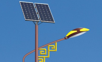 華可講解：Led太陽能路燈主要由哪些部件組成？