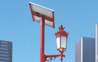 華可解析Led太陽(yáng)能庭院燈由哪些主要部件組成？